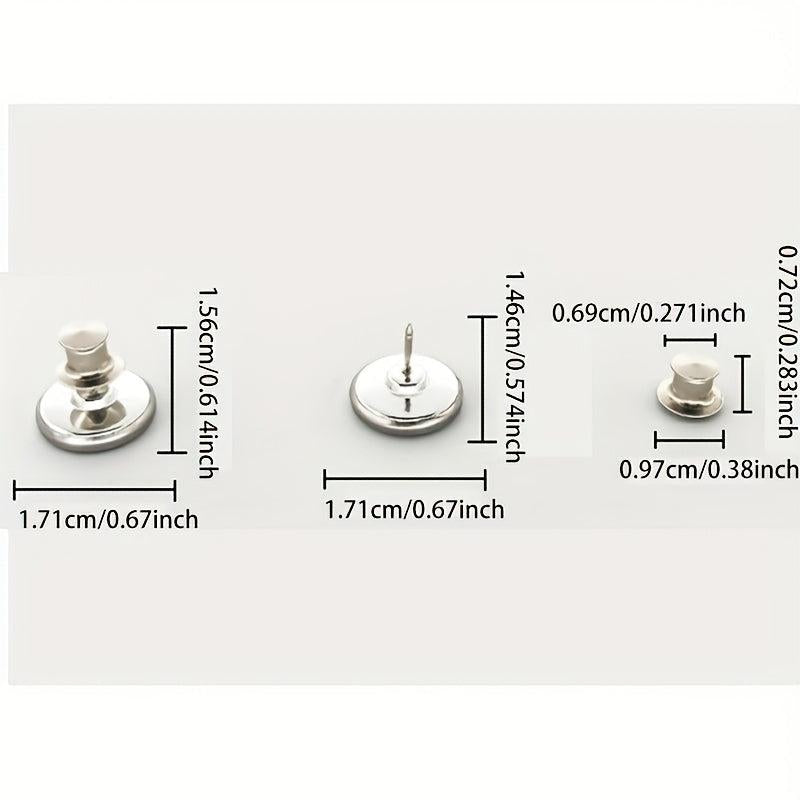 Magnetic Curtain Tieback Clips - Set of 6, 12, 18 - Home Office Bathroom Bedroom