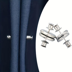Magnetic Curtain Tieback Clips - Set of 6, 12, 18 - Home Office Bathroom Bedroom