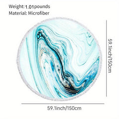 Quick Dry Microfiber Beach Towel for Travel