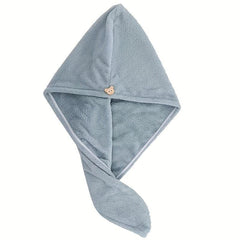 Coral Fleece Hair Towel Soft Drying Cap Quick Absorbent Wrap Towel