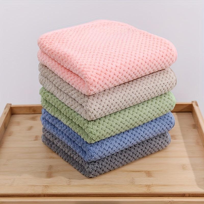 Soft Coral Fleece Hand Towel Quick Drying Skin Friendly Face Towel