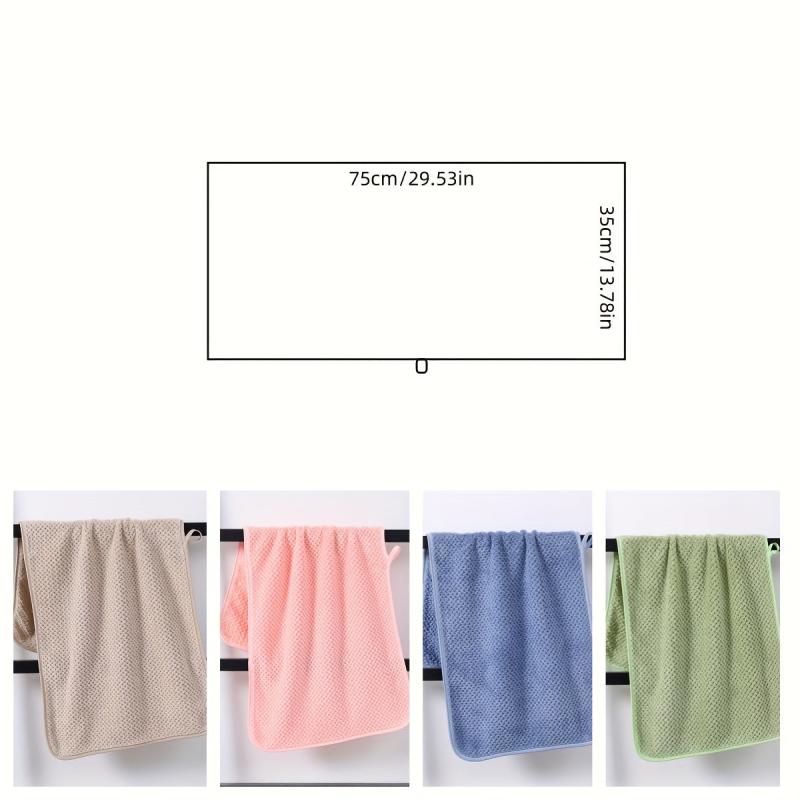 Soft Coral Fleece Hand Towel Quick Drying Skin Friendly Face Towel