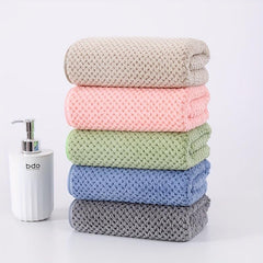 Soft Coral Fleece Hand Towel Quick Drying Skin Friendly Face Towel
