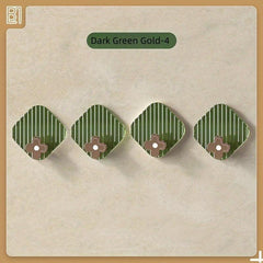 4pcs Self Adhesive Flower Utility Hooks for Bathroom Towel Hanger