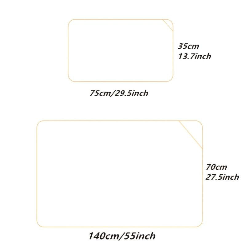 2pcs Embroidered Towel Set Soft Quick Dry Absorbent Towels for Bathroom