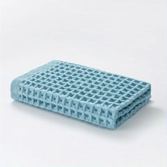 Cotton Waffle Wash Cloth Soft Absorbent Towel Bathroom Accessories
