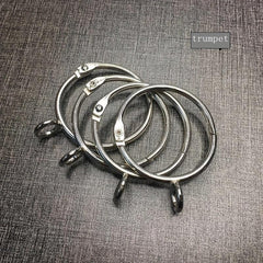 10pcs Stainless Steel Metal Ring for Bathroom Shower Curtain Rod Window Curtain