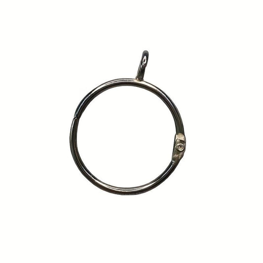 10pcs Stainless Steel Metal Ring for Bathroom Shower Curtain Rod Window Curtain