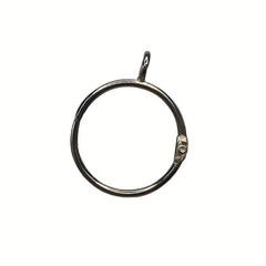 10pcs Stainless Steel Metal Ring for Bathroom Shower Curtain Rod Window Curtain