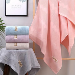 Soft Absorbent Bath Towel Lightweight 27.6x55i