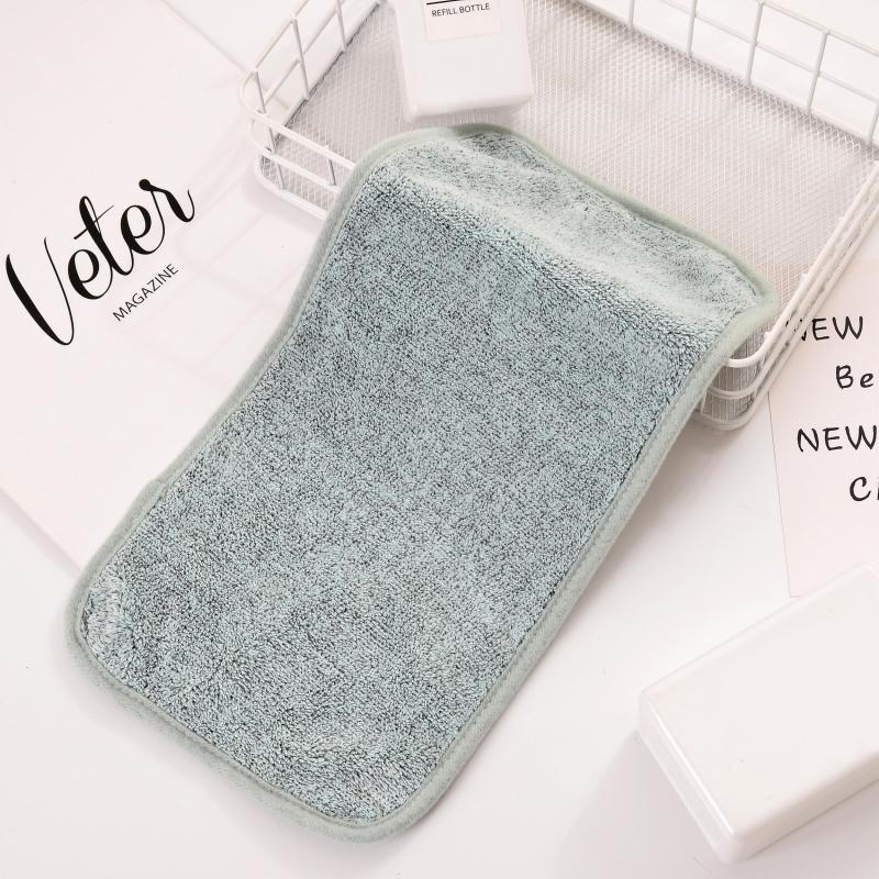 Charcoal Fiber Makeup Remover Towel Soft Antibacterial Face Towel