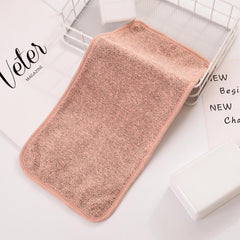Charcoal Fiber Makeup Remover Towel Soft Antibacterial Face Towel