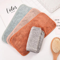 Charcoal Fiber Makeup Remover Towel Soft Antibacterial Face Towel