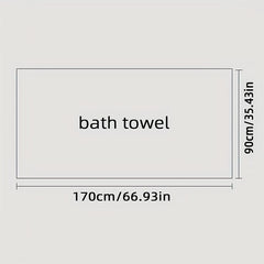 Quick Drying Rabbit Print Bath Towel for Summer Shower Couple Style