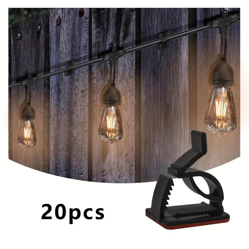 String Lights Hook Cable Light Clip Cord Holder Hanging Siding Hook