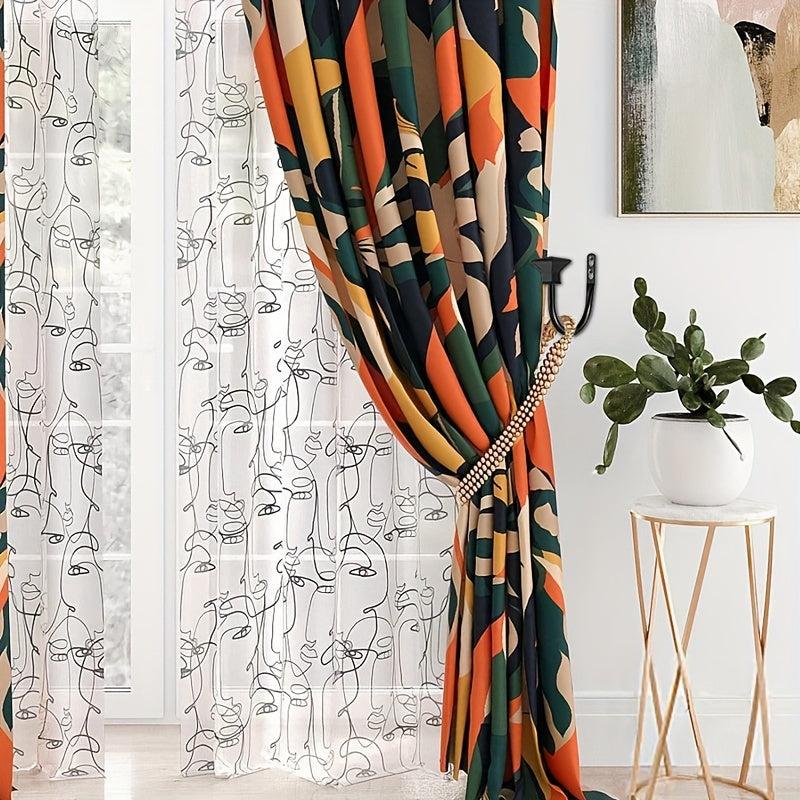 Curtain Holdback Wall Mounted Drapery Tieback Decorative Curtain Holder