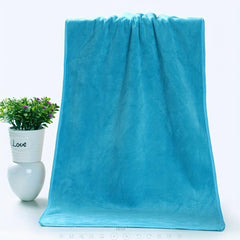 1pc Soft Hand Towel for Home Bath - Absorbent and Skin-friendly
