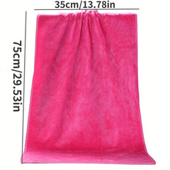 1pc Soft Hand Towel for Home Bath - Absorbent and Skin-friendly