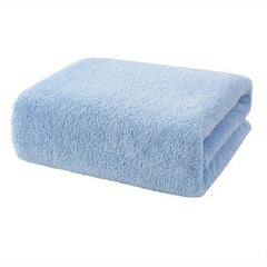 Soft Coral Velvet Hand Towel for Home and Bathroom