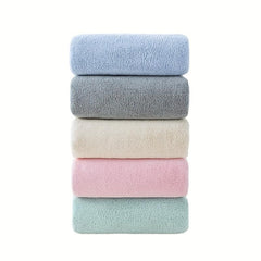 Soft Coral Velvet Hand Towel for Home and Bathroom