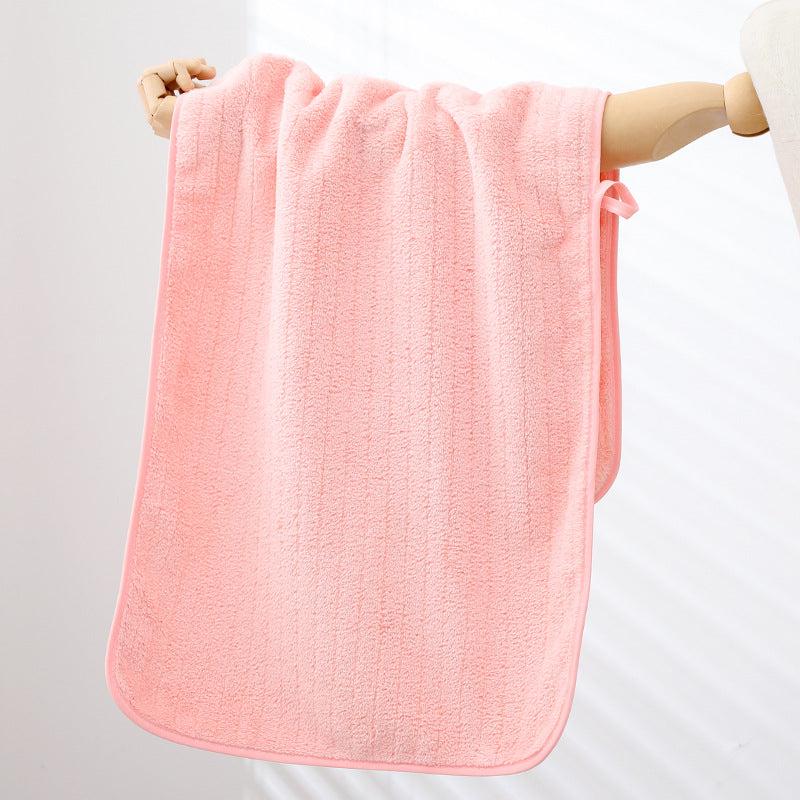 Coral Velvet Hand Towel Soft & Absorbent for Home Bathroom