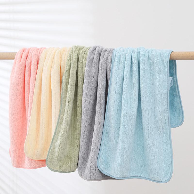 Coral Velvet Hand Towel Soft & Absorbent for Home Bathroom