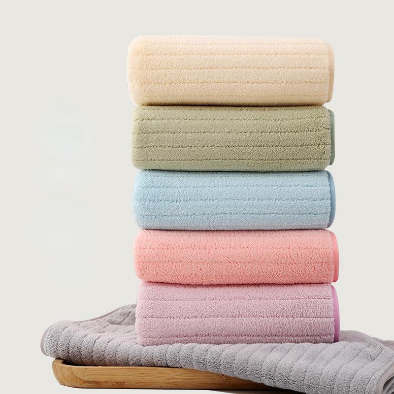 Coral Velvet Hand Towel Soft & Absorbent for Home Bathroom