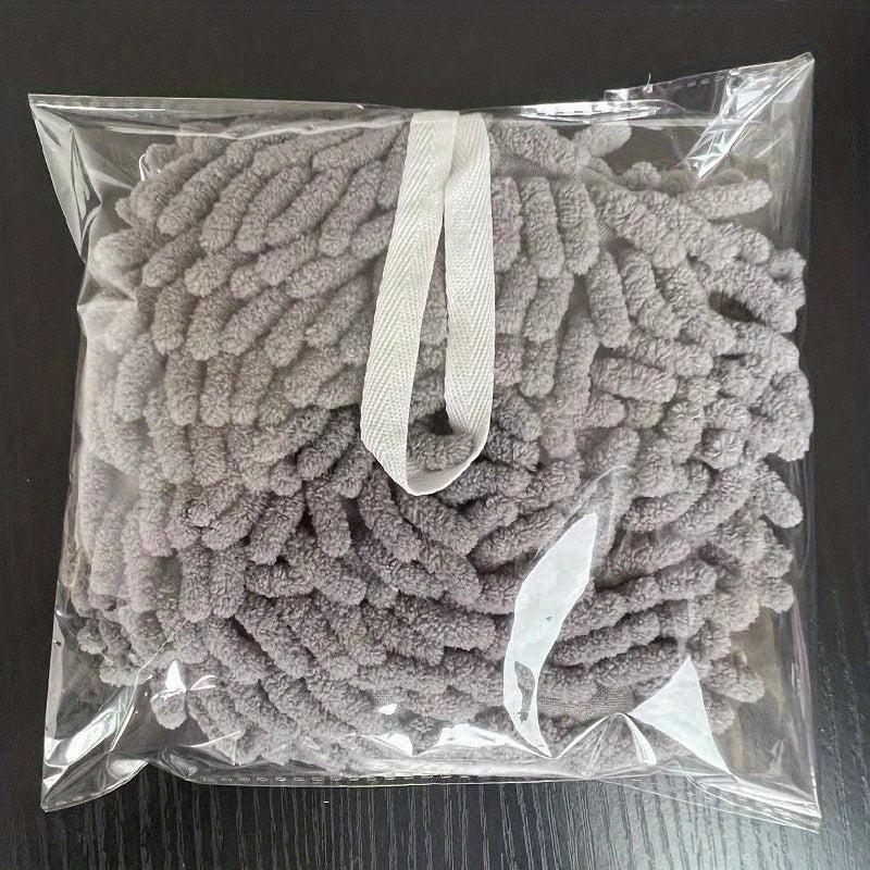Chenille Hanging Towel Ball Quick Drying Fingertip Towel Soft Absorbent Towel