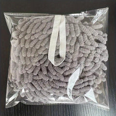 Chenille Hanging Towel Ball Quick Drying Fingertip Towel Soft Absorbent Towel