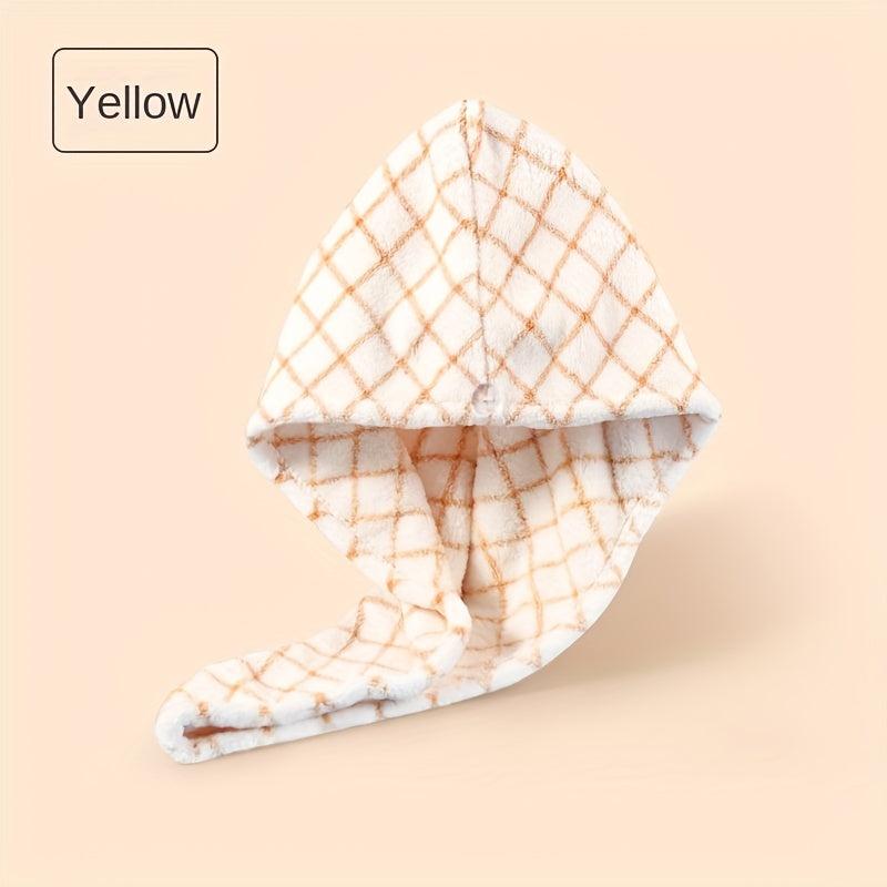 Dry Hair Cap Absorbent Quick Drying Bag Double Layer Thickened Bath Cap