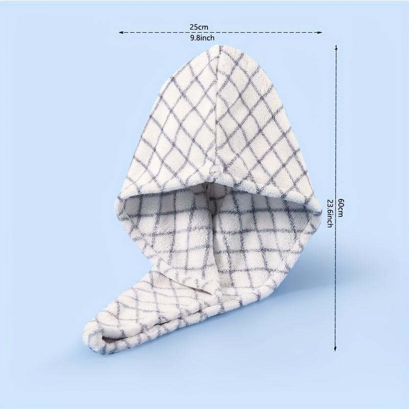 Dry Hair Cap Absorbent Quick Drying Bag Double Layer Thickened Bath Cap
