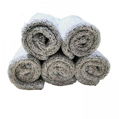 10pcs Microfiber Cleaning Cloths High Water Absorption Washcloths Solid Rags