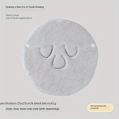 Soft Compress Face Towel for Facial Hot Compress - Reusable Mask