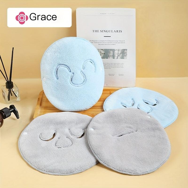 Soft Compress Face Towel for Facial Hot Compress - Reusable Mask