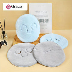 Soft Compress Face Towel for Facial Hot Compress - Reusable Mask