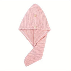 Hair Drying Towel Microfiber Absorbent Dry Hair Hat Bath Hair Cap