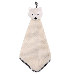 Cartoon Coral Fleece Towel for Bathroom & Kitchen