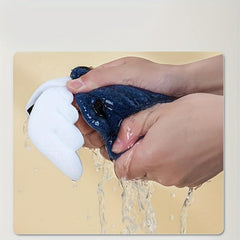2pcs Cartoon Hand Towel Microfiber Drying Towel For Kids Soft Plush Fabric