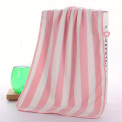 Soft Striped Hand Towel Quick Drying Absorbent Towel