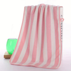 Soft Striped Hand Towel Quick Drying Absorbent Towel