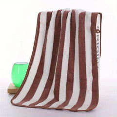 Soft Striped Hand Towel Quick Drying Absorbent Towel