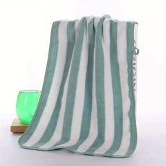Soft Striped Hand Towel Quick Drying Absorbent Towel