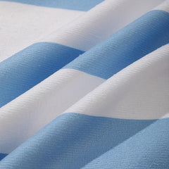 Striped Beach Towel Quick Drying Lightweight Sports Towel