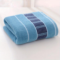 Soft Skin-friendly Bath Towel Absorbent Plain Towel 27x55in