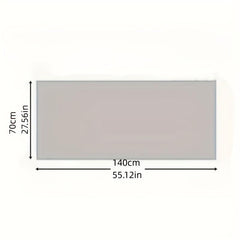 Soft Skin-friendly Bath Towel Absorbent Plain Towel 27x55in