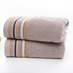 Striped Hand Towel Soft Skin-friendly Face Towel Absorbent Towel