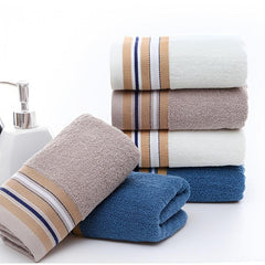 Striped Hand Towel Soft Skin-friendly Face Towel Absorbent Towel