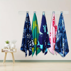 Pink Flamingo Beach Towel Quick Drying Soft Absorbent Towel 77x150