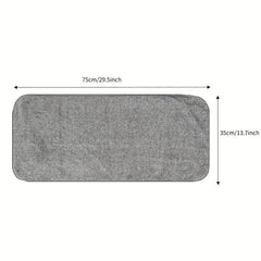 2pcs Antibacterial Bamboo Charcoal Hair Towels