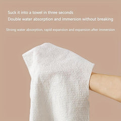 14pcs Disposable Compressed Towel Face Wash Towel Thickened Cotton Travel Towels